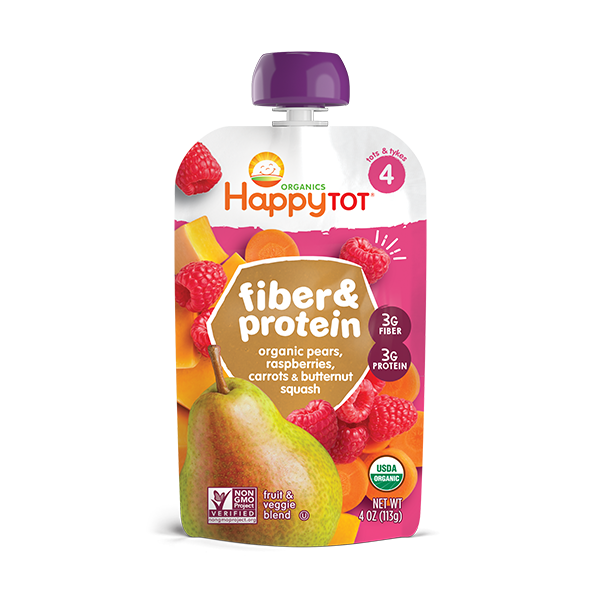 Happy Tot Fiber & Protein Pouch