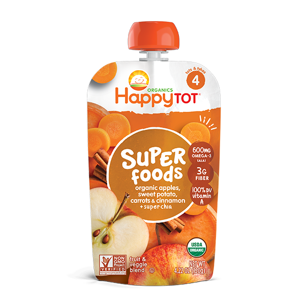 Happy Tot Stage 4 Super Food Pouches - Image 2